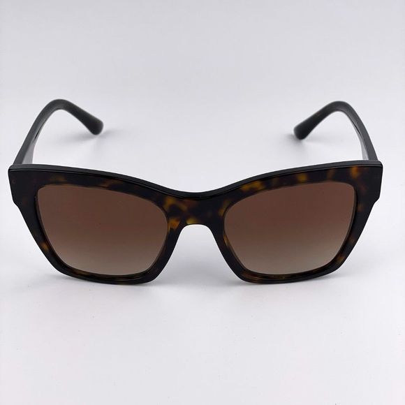 D&G DG4384 502/13 Sunglasses Havana Brown Square Women - Picture 5 of 10